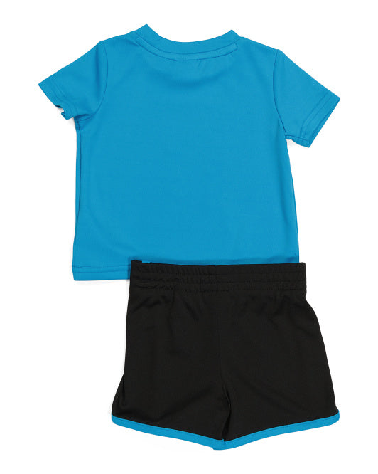 Drip Short 2pc FashOnFire Puma Logo Boy Tee Toddler And Set –