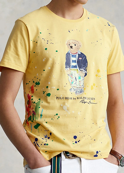 Ralph Lauren Custom Slim Fit Polo Bear Jersey T-Shirt Ralph Lauren Custom Slim Fit Polo Bear Jersey T-Shirt