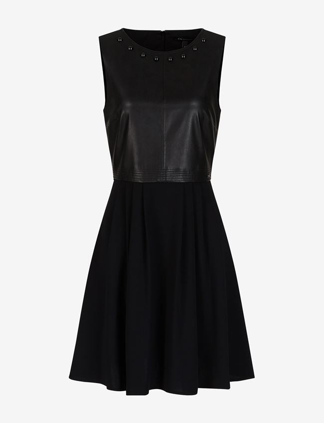 Armani Exchange Dress With Appliqués – FashOnFire