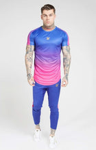 Load image into Gallery viewer, SikSilk Marl Fade Panel Tech Tee