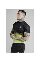 Load image into Gallery viewer, SikSilk Tri Fade Tape Collar Tee