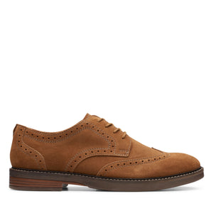 Clarks Paulson Wing Tan Suede