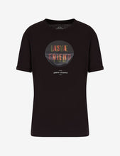 Load image into Gallery viewer, Armani Exchange Tee With Rolled Up Sleeves