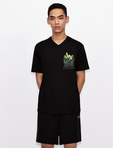 Armani Exchange V-Neck Regular Fit T-Shirt