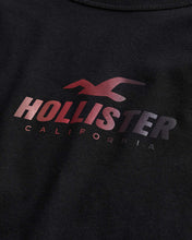 Load image into Gallery viewer, Hollister Ombré Print Logo Graphic Tee