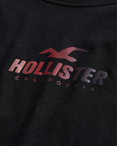 Hollister Ombré Print Logo Graphic Tee
