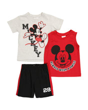 Load image into Gallery viewer, Disney Toddler Boy 3pc Graphic Short Set
