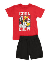 Load image into Gallery viewer, Disney Toddler Boy 2pc Cool Crew Mesh Short Set