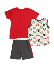 Load image into Gallery viewer, Disney Toddler Boy 3pc Graphic Short Set