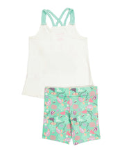 Load image into Gallery viewer, Tommy Bahama Girls 2pc Turtle Shorts Set
