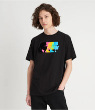 Load image into Gallery viewer, Karl Lagerfeld Paris Colorful Karl Profile Collage Tee