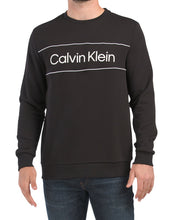 Load image into Gallery viewer, Calvin Klein Iconic Logo Piping Crewneck Sweatshirt