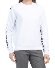 Load image into Gallery viewer, Just Cavalli Logo Sleeve Sweatshirt