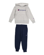 Load image into Gallery viewer, Champion Little Boy Signature Fleece Hoodie And Joggers Set