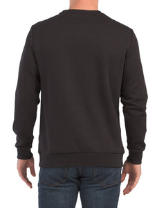 Calvin Klein Iconic Logo Piping Crewneck Sweatshirt