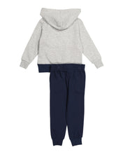 Load image into Gallery viewer, Champion Little Boy Color Block Fleece Hoodie &amp; Patch Joggers Set